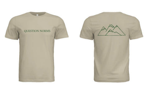 Forest Green & Sand V2 Statement Tee